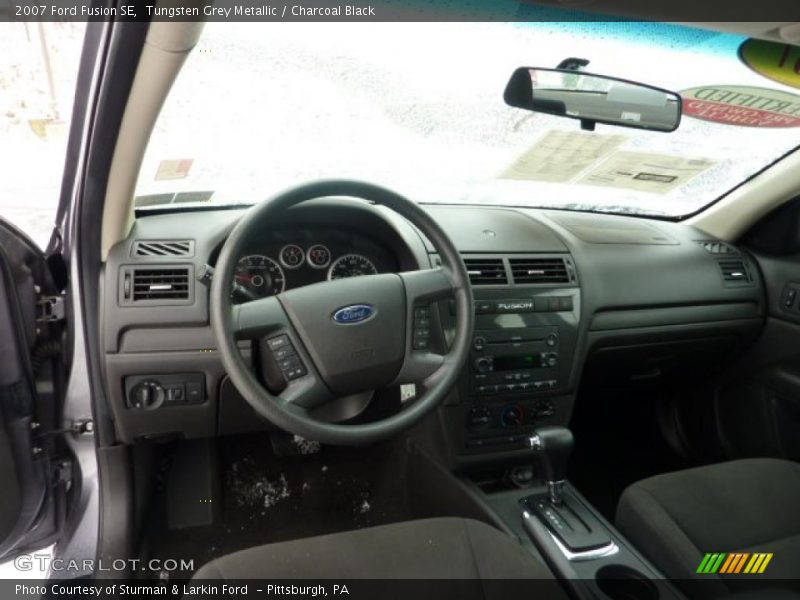 Tungsten Grey Metallic / Charcoal Black 2007 Ford Fusion SE