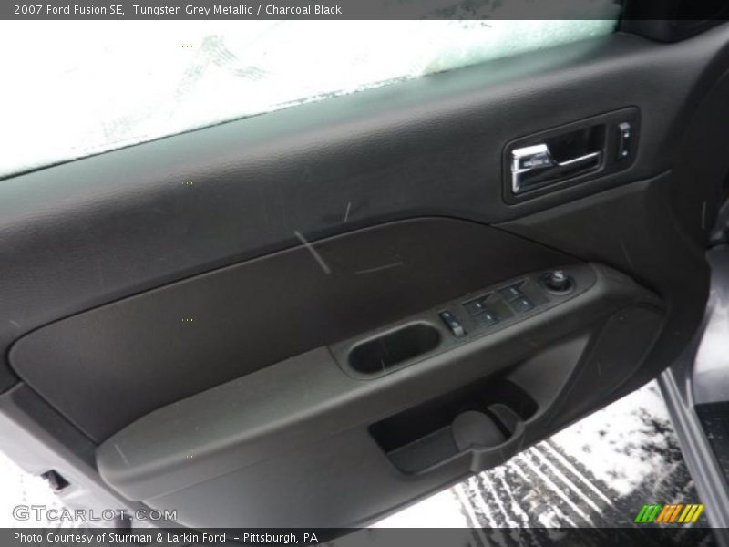 Tungsten Grey Metallic / Charcoal Black 2007 Ford Fusion SE