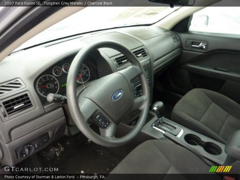 Tungsten Grey Metallic / Charcoal Black 2007 Ford Fusion SE