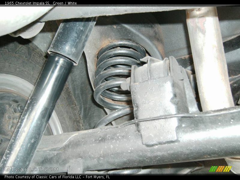 Green / White 1965 Chevrolet Impala SS