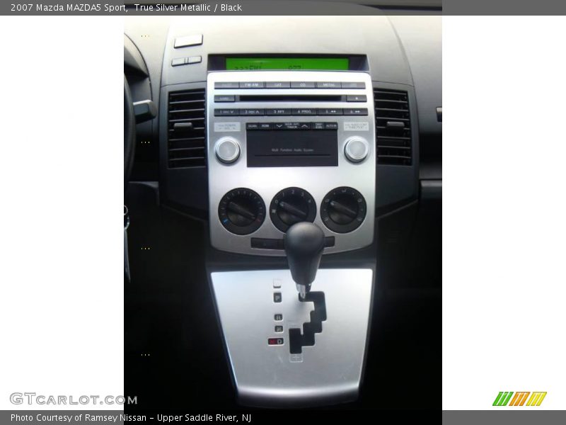 True Silver Metallic / Black 2007 Mazda MAZDA5 Sport