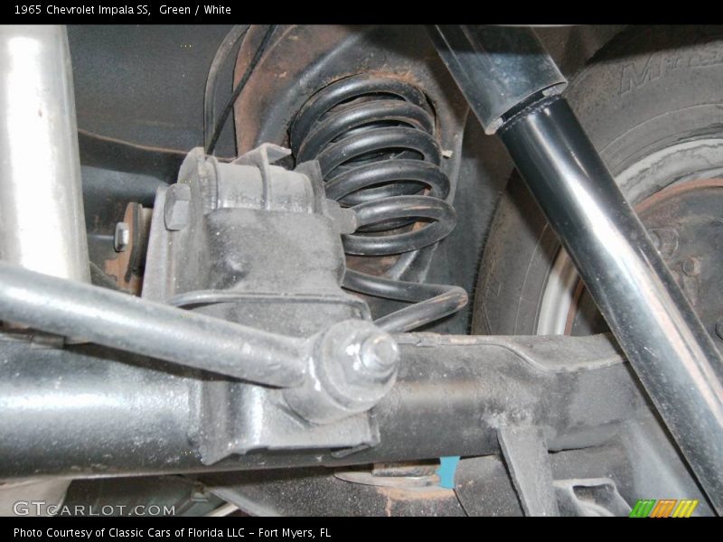 Green / White 1965 Chevrolet Impala SS