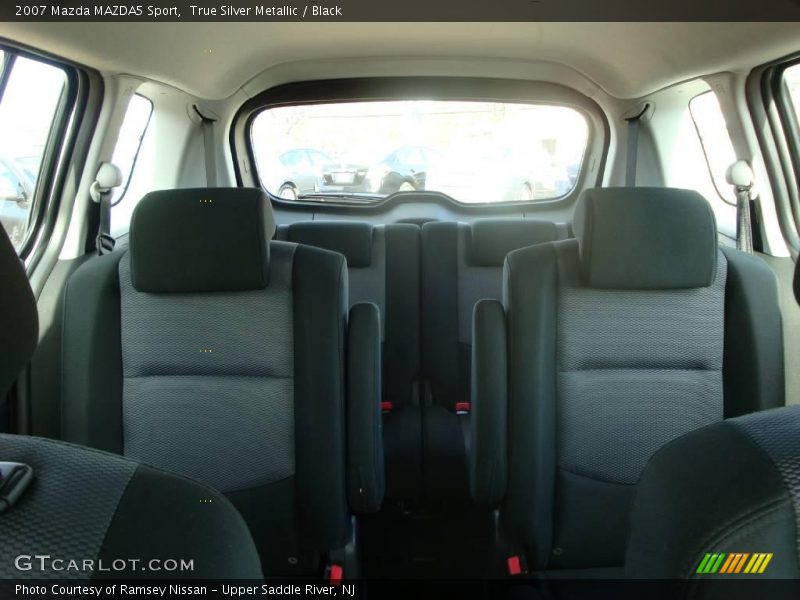 True Silver Metallic / Black 2007 Mazda MAZDA5 Sport
