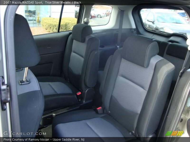 True Silver Metallic / Black 2007 Mazda MAZDA5 Sport