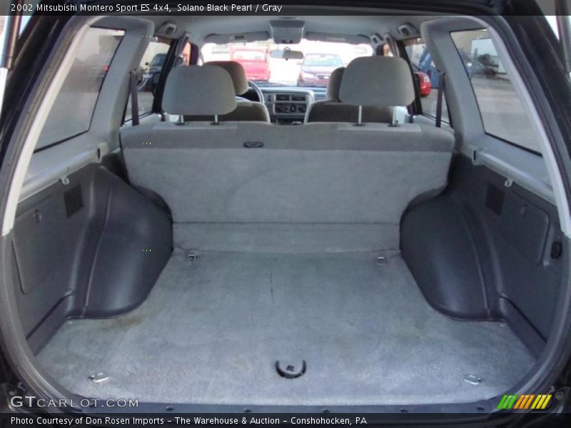  2002 Montero Sport ES 4x4 Trunk