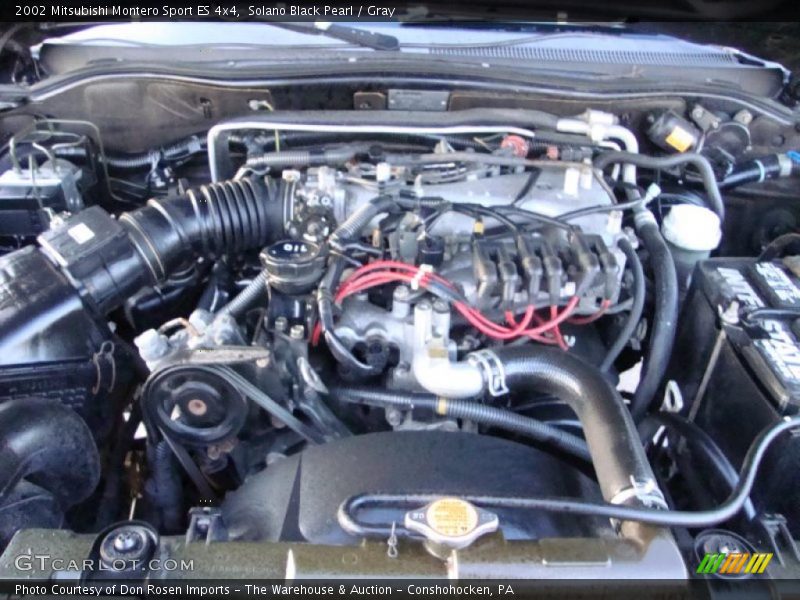  2002 Montero Sport ES 4x4 Engine - 3.0 Liter SOHC 24-Valve V6