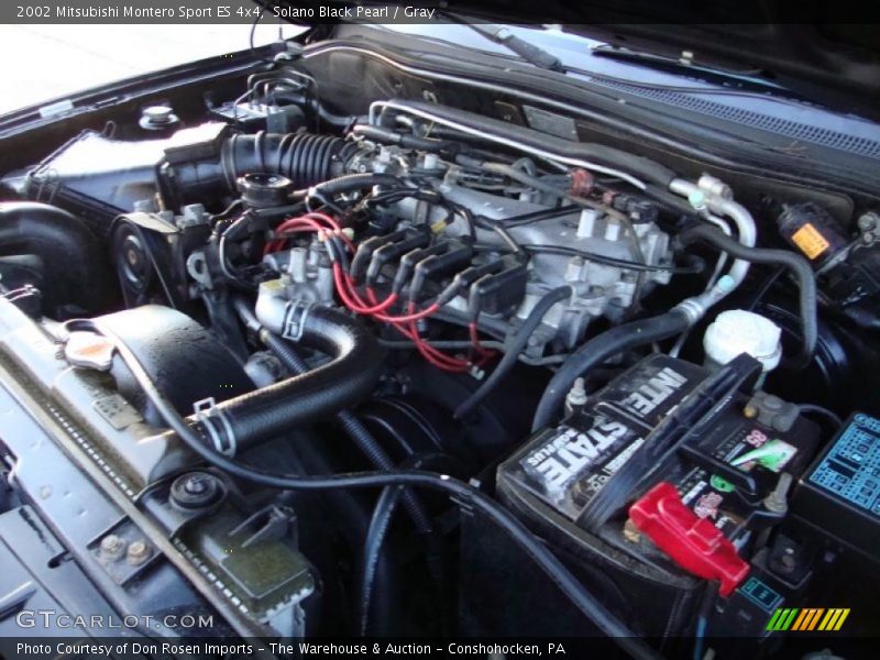  2002 Montero Sport ES 4x4 Engine - 3.0 Liter SOHC 24-Valve V6
