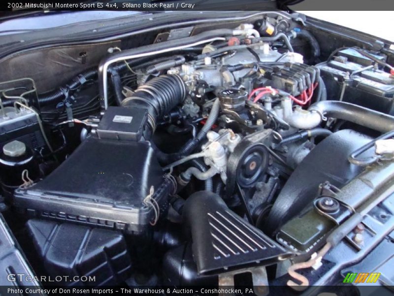  2002 Montero Sport ES 4x4 Engine - 3.0 Liter SOHC 24-Valve V6