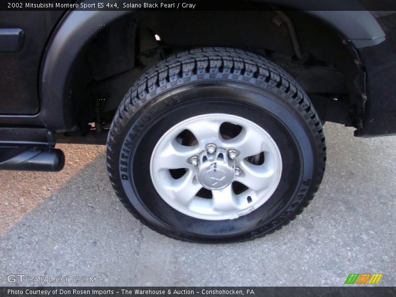  2002 Montero Sport ES 4x4 Wheel