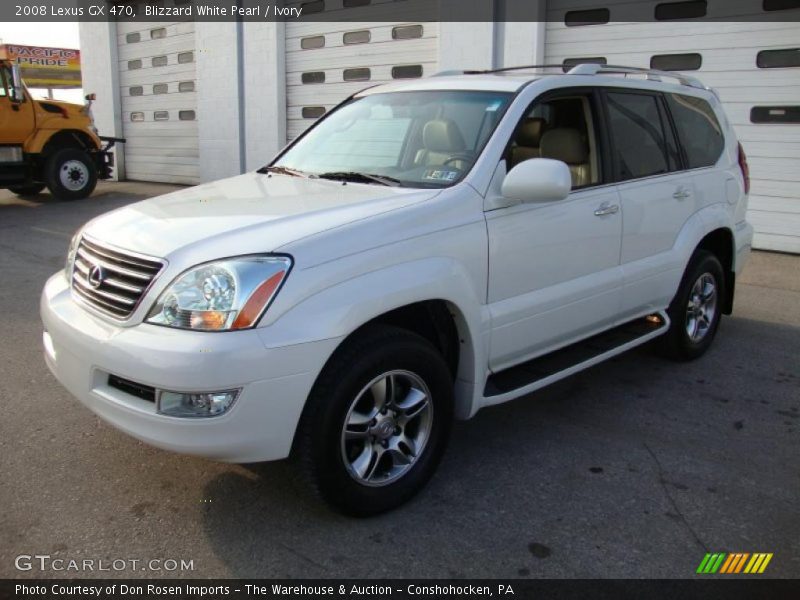 Blizzard White Pearl / Ivory 2008 Lexus GX 470