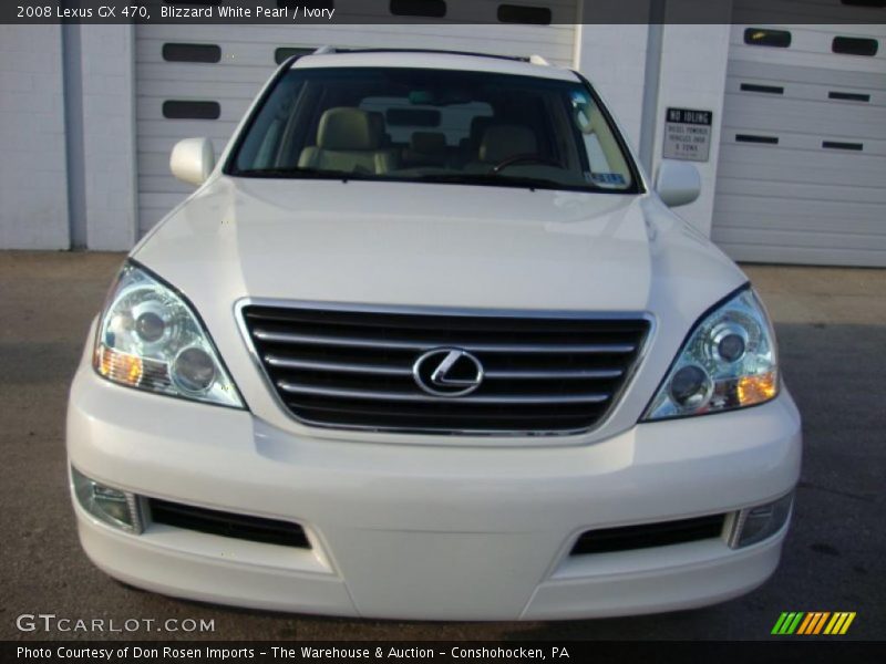 Blizzard White Pearl / Ivory 2008 Lexus GX 470
