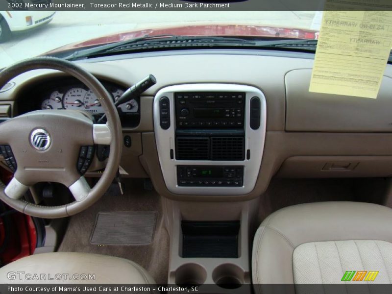 Toreador Red Metallic / Medium Dark Parchment 2002 Mercury Mountaineer