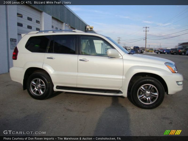 Blizzard White Pearl / Ivory 2008 Lexus GX 470