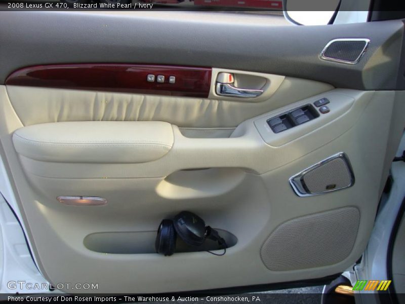 Blizzard White Pearl / Ivory 2008 Lexus GX 470