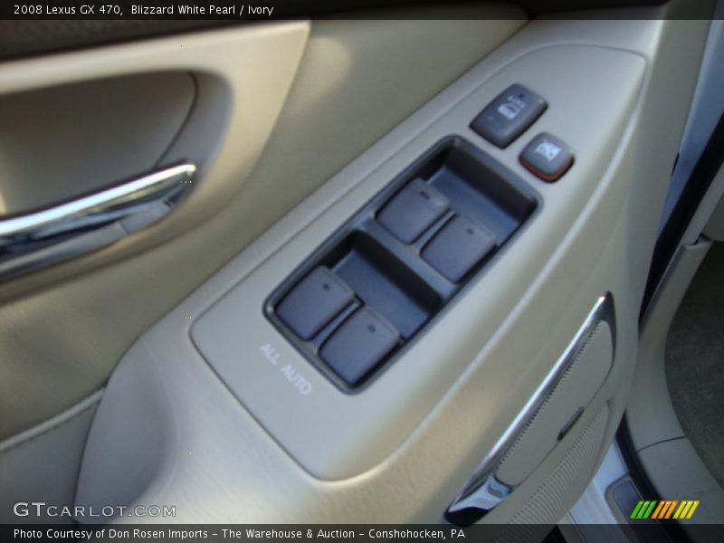 Blizzard White Pearl / Ivory 2008 Lexus GX 470