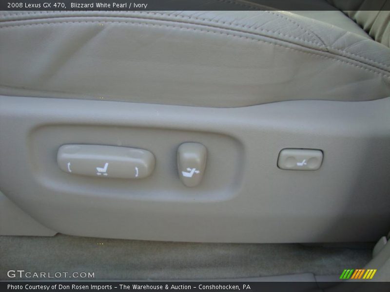 Blizzard White Pearl / Ivory 2008 Lexus GX 470