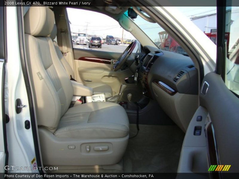 Blizzard White Pearl / Ivory 2008 Lexus GX 470