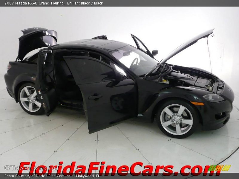 Brilliant Black / Black 2007 Mazda RX-8 Grand Touring