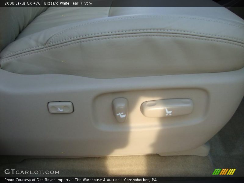 Blizzard White Pearl / Ivory 2008 Lexus GX 470