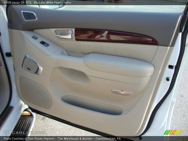 Blizzard White Pearl / Ivory 2008 Lexus GX 470