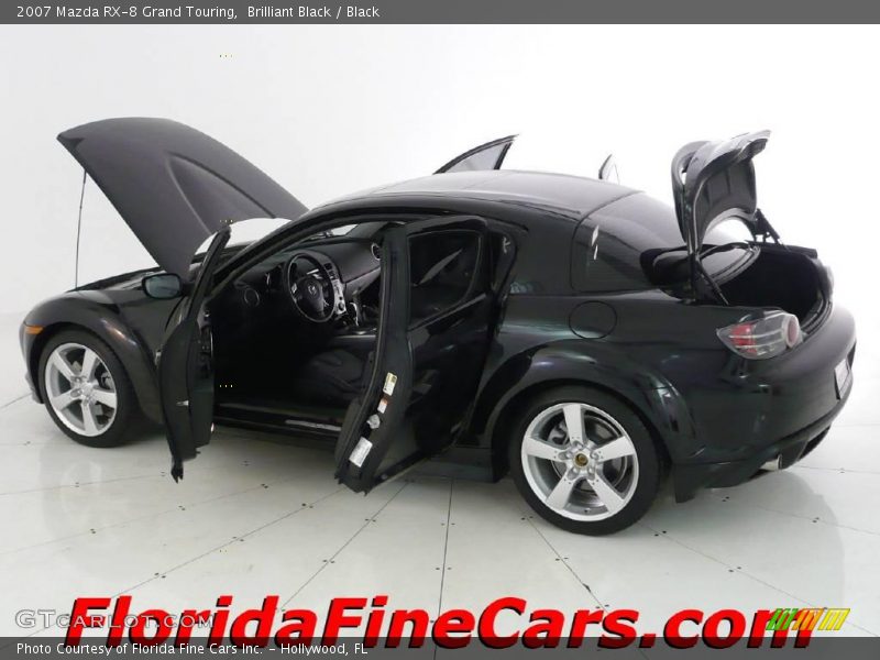 Brilliant Black / Black 2007 Mazda RX-8 Grand Touring