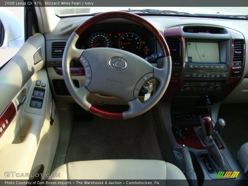 Blizzard White Pearl / Ivory 2008 Lexus GX 470