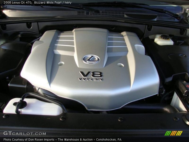 Blizzard White Pearl / Ivory 2008 Lexus GX 470