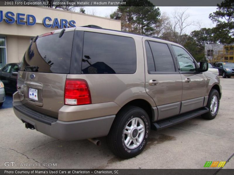 Arizona Beige Metallic / Medium Parchment 2003 Ford Expedition XLT
