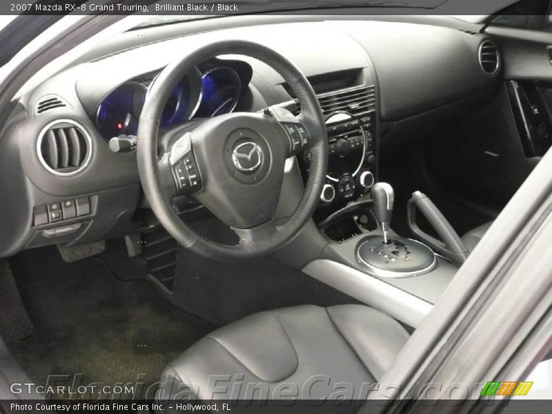 Brilliant Black / Black 2007 Mazda RX-8 Grand Touring