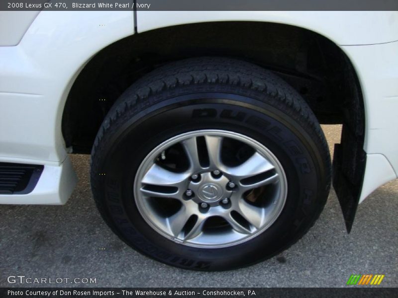 Blizzard White Pearl / Ivory 2008 Lexus GX 470