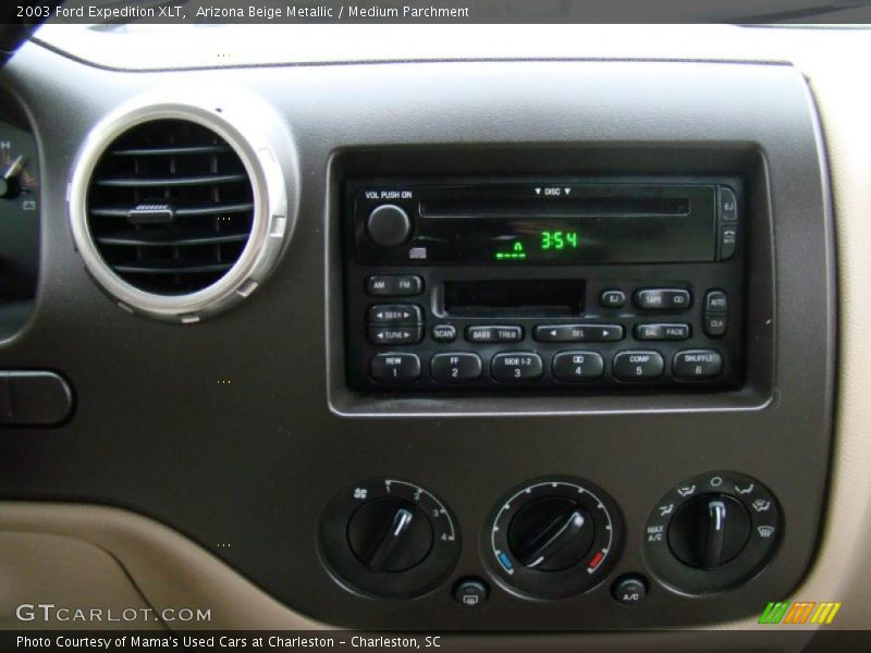 Controls of 2003 Expedition XLT