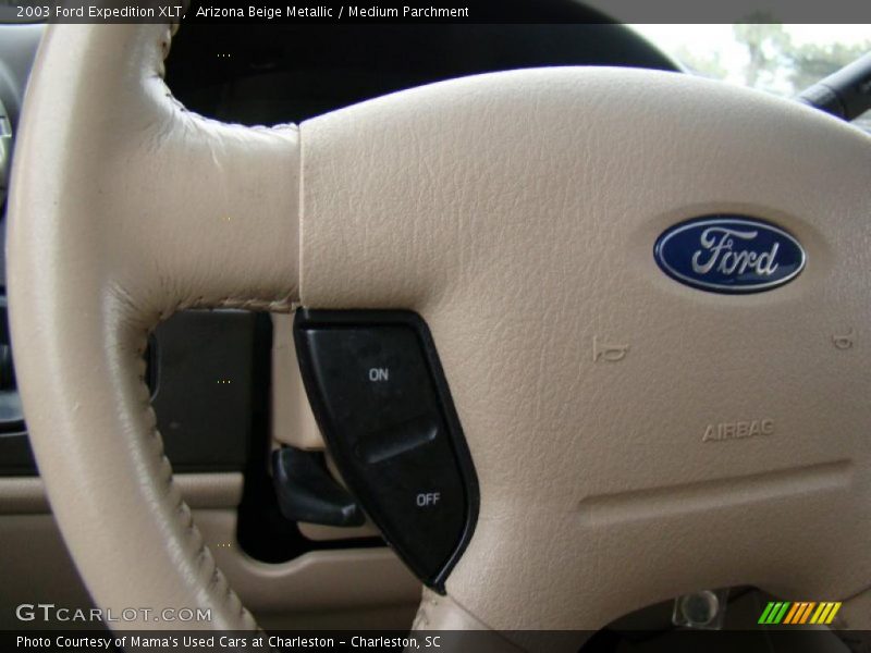 Arizona Beige Metallic / Medium Parchment 2003 Ford Expedition XLT