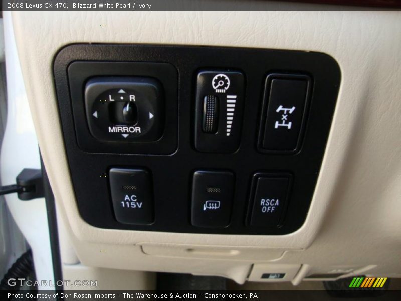 Blizzard White Pearl / Ivory 2008 Lexus GX 470