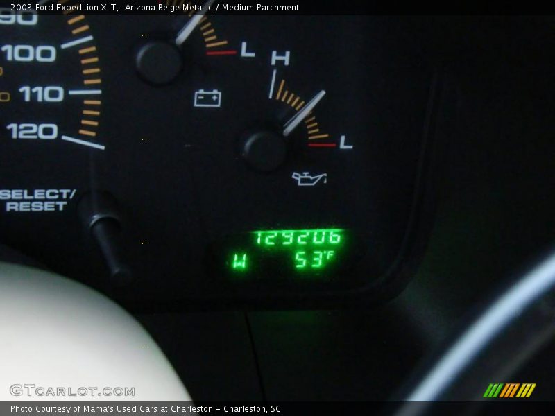 Arizona Beige Metallic / Medium Parchment 2003 Ford Expedition XLT