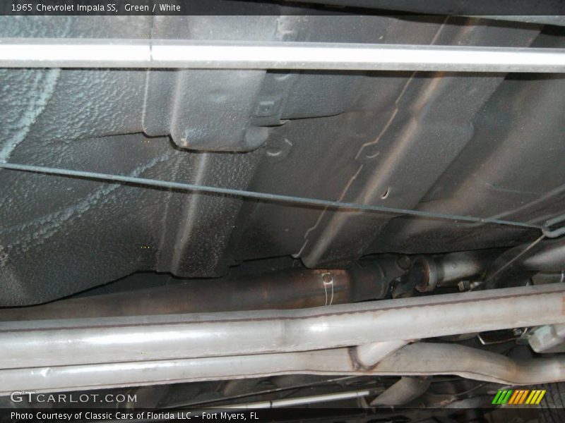 Green / White 1965 Chevrolet Impala SS