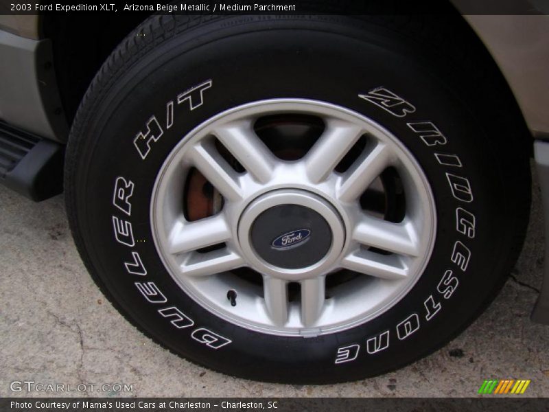Arizona Beige Metallic / Medium Parchment 2003 Ford Expedition XLT
