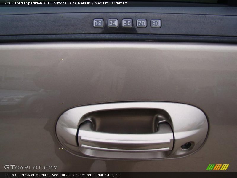 Arizona Beige Metallic / Medium Parchment 2003 Ford Expedition XLT