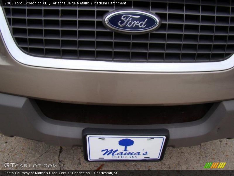 Arizona Beige Metallic / Medium Parchment 2003 Ford Expedition XLT