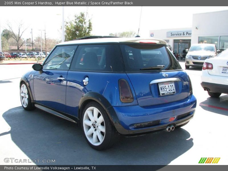 Hyper Blue Metallic / Space Grey/Panther Black 2005 Mini Cooper S Hardtop