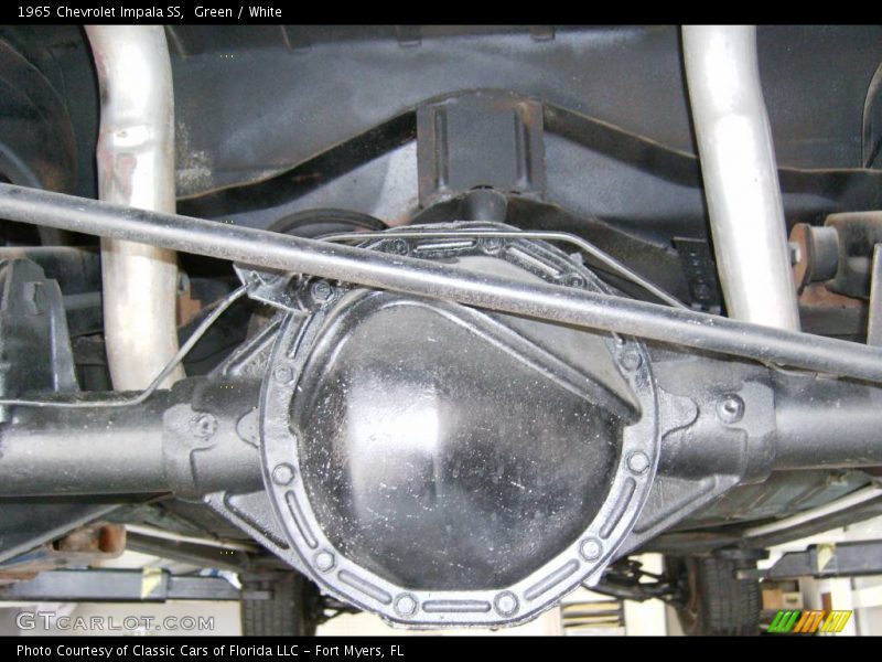 Green / White 1965 Chevrolet Impala SS