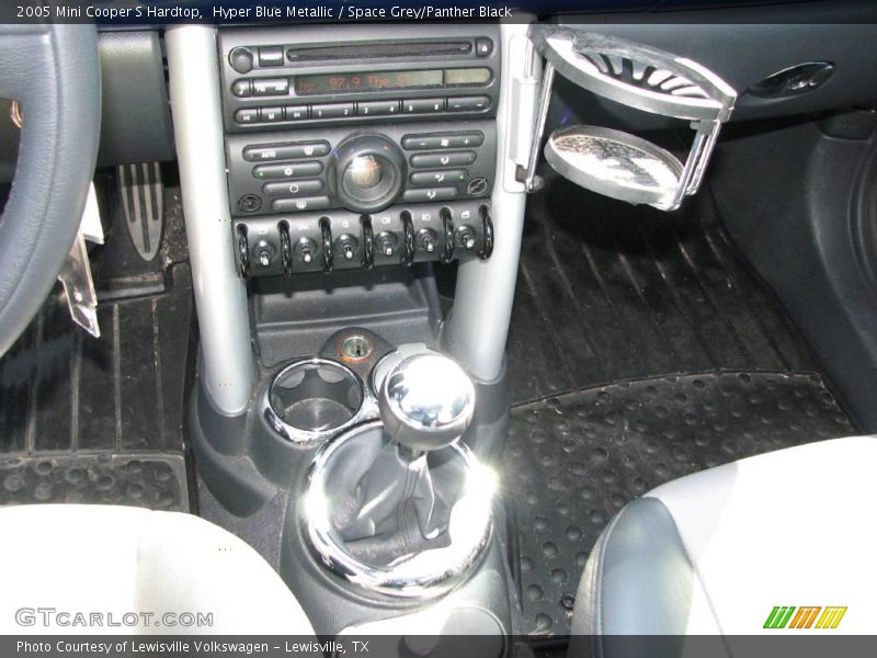 Hyper Blue Metallic / Space Grey/Panther Black 2005 Mini Cooper S Hardtop