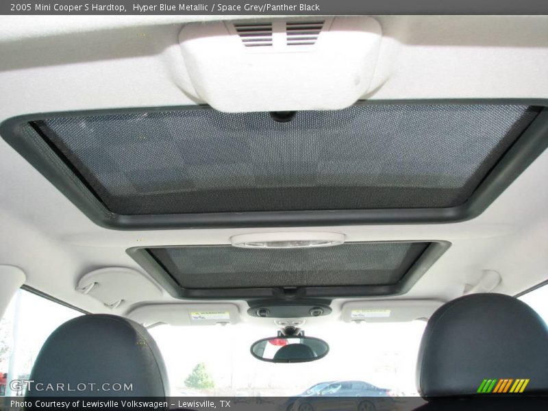 Hyper Blue Metallic / Space Grey/Panther Black 2005 Mini Cooper S Hardtop