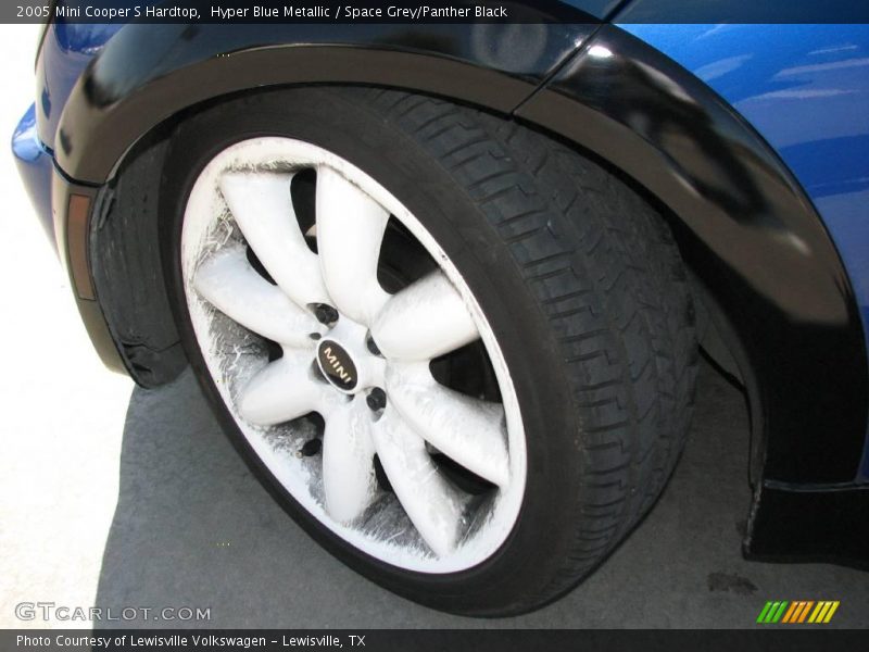 Hyper Blue Metallic / Space Grey/Panther Black 2005 Mini Cooper S Hardtop