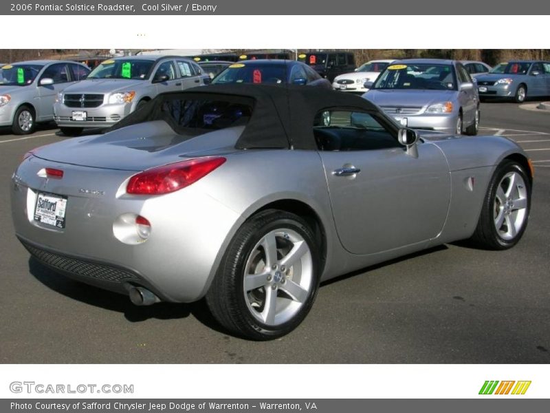 Cool Silver / Ebony 2006 Pontiac Solstice Roadster