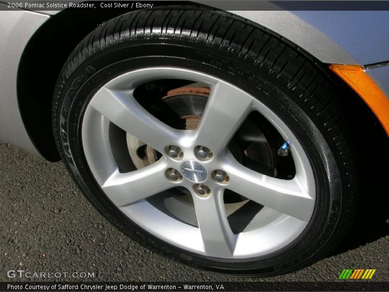 Cool Silver / Ebony 2006 Pontiac Solstice Roadster