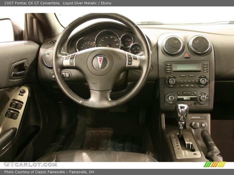 Liquid Silver Metallic / Ebony 2007 Pontiac G6 GT Convertible