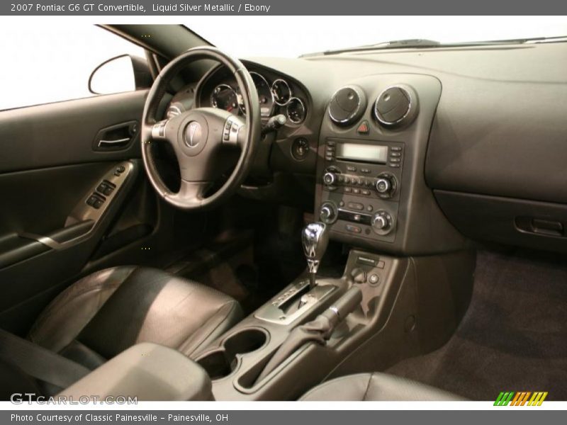 Liquid Silver Metallic / Ebony 2007 Pontiac G6 GT Convertible