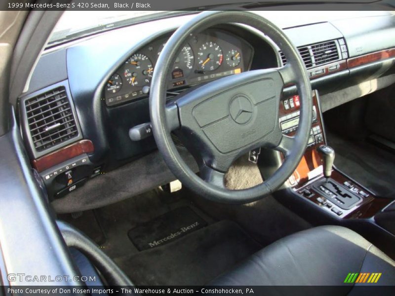  1999 S 420 Sedan Black Interior