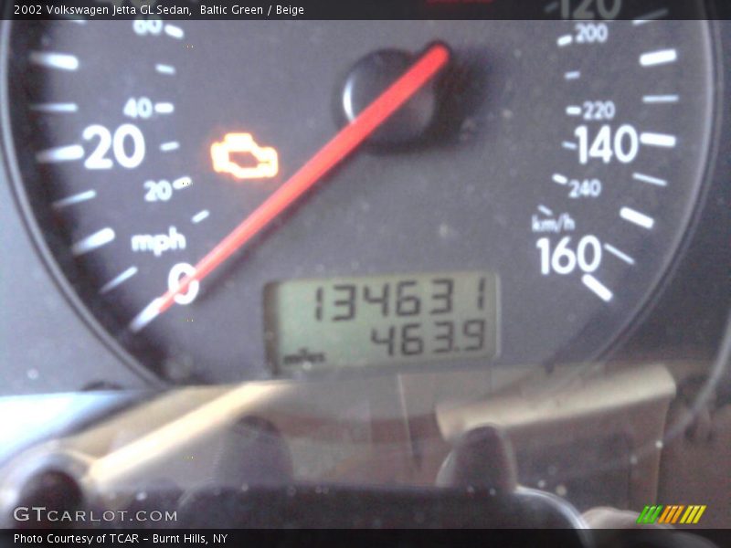 Baltic Green / Beige 2002 Volkswagen Jetta GL Sedan