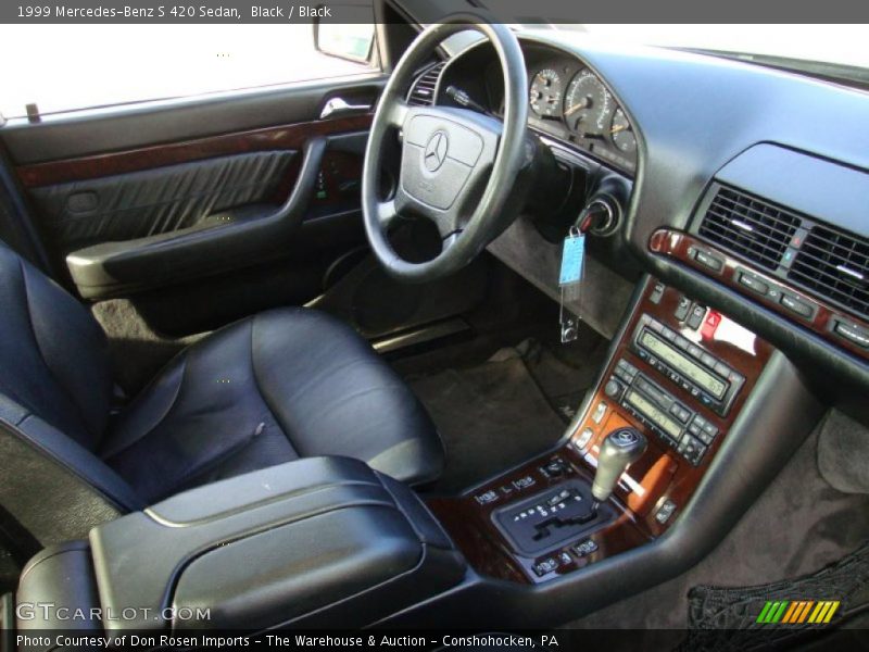  1999 S 420 Sedan Black Interior